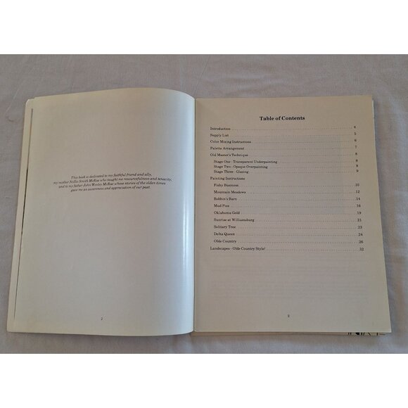 Landscapes Country Style Volume II JoAnne Moore-Lindelof Book Drawings Painting - Picture 3 of 12